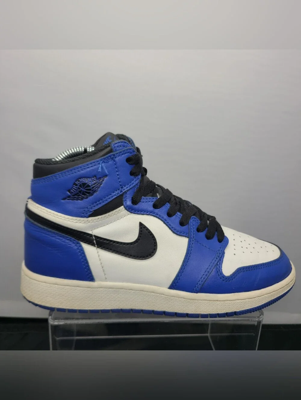 Nike Air Jordan 1 Retro High Og Bg Game Royal 575441-403 kids size 5Y